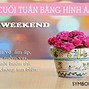 Hoạt Một Ngày Cuối Tuần Tiếng Anh Về