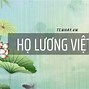 Nguồn Gốc Họ Lương Tại Việt Nam